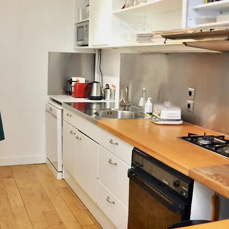 Nice Apartment Like A Loft Near Buttes-Chaumont